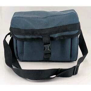 Vivitar 8090-2 CC Deluxe Camera Bag Padded Accessory Storage Crossbody Pouch